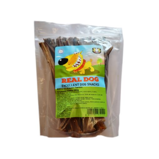 RD72122 Real Dog Snacks Kiaulės žarnos 200g paveikslėlis