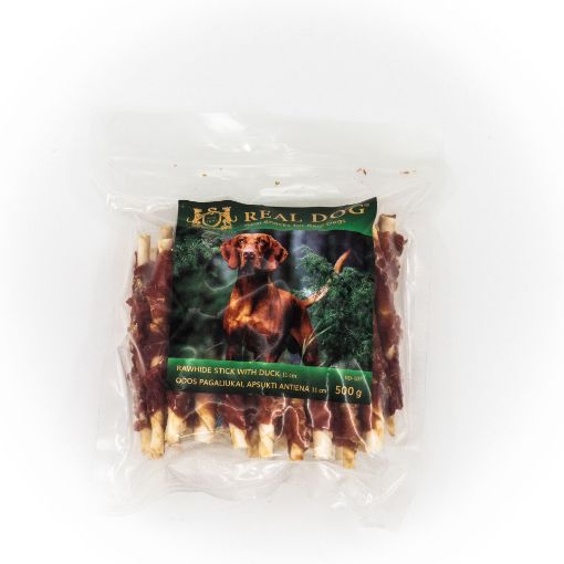 RD-107 REAL DOG SNACKS Odos pagaliukai, apsukti antiena 11cm 500g paveikslėlis