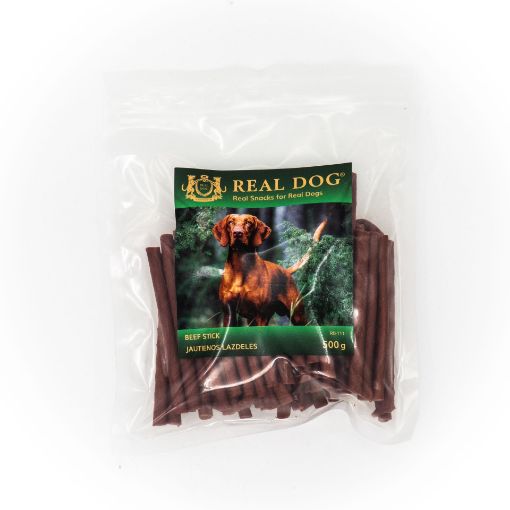 RD-111 REAL DOG SNACKS Jautienos lazdelės 500g paveikslėlis