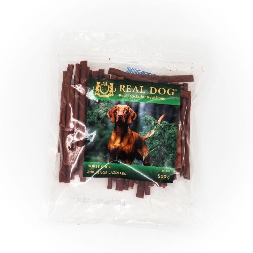 RD-155 REAL DOG SNACKS Arklienos lazdelės 500 g paveikslėlis