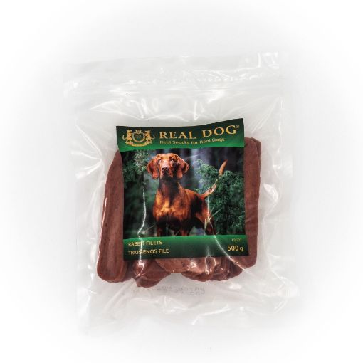 RD-222 REAL DOG SNACKS Triušienos file 500g paveikslėlis